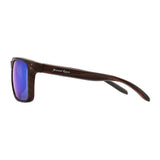 Bourbon Eyewear Badger Wooden Pattern Polarized Sunglasses – Side View